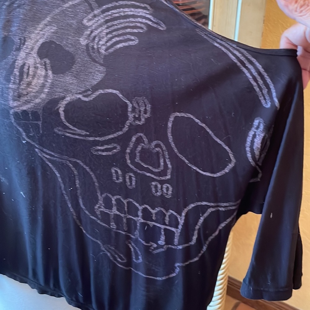 Chelsea & Violet skull Top